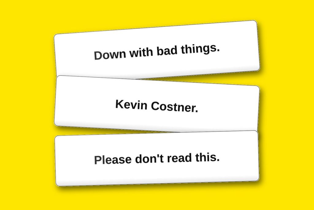 Three bumper stickers stacked